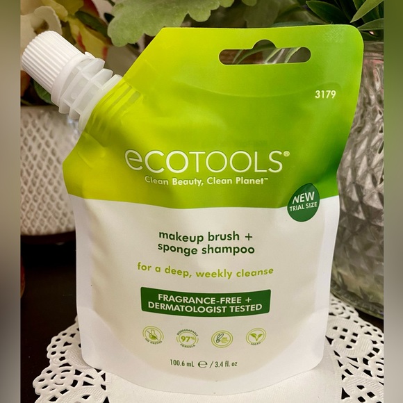 🆕🌿 ECOTOOLS MAKE-UP BRUSH & SPONGE SHAMPOO. BRAND NEW SEALED. FRGRANCE FREE! - Picture 1 of 6